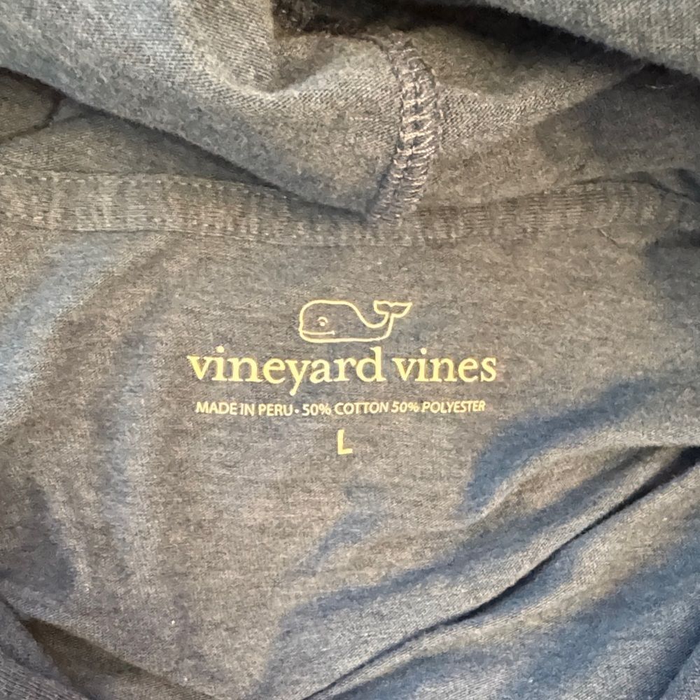 Unisex Vineyard Vines Blue Hoodie - Picture 5 of 9